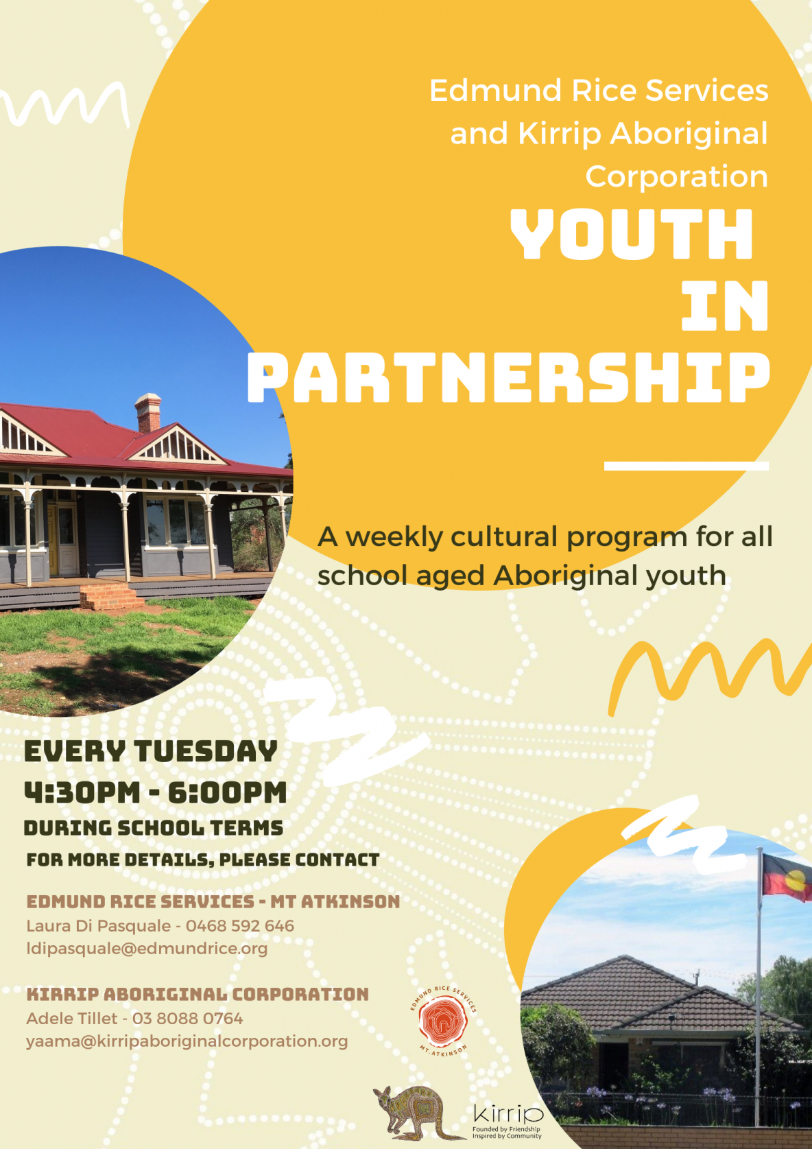 cultural youth program flyer