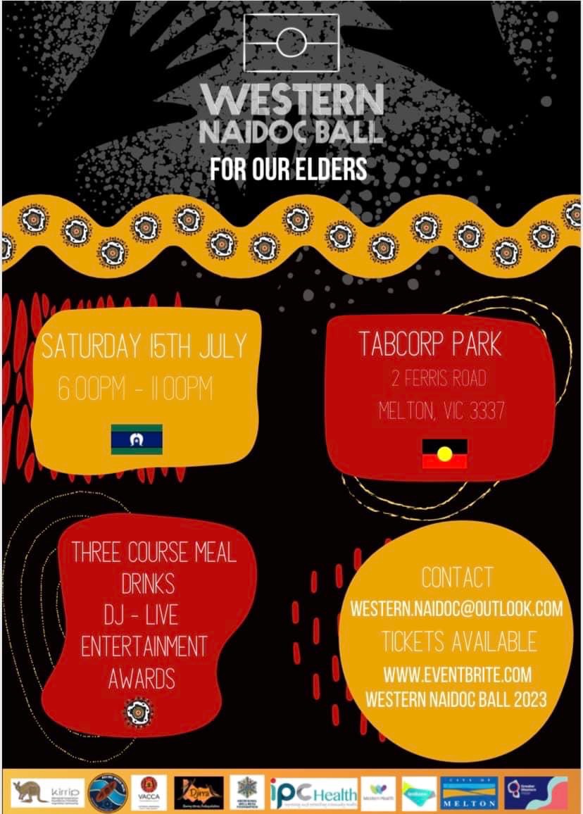 New flyer - Western NAIDOC Ball