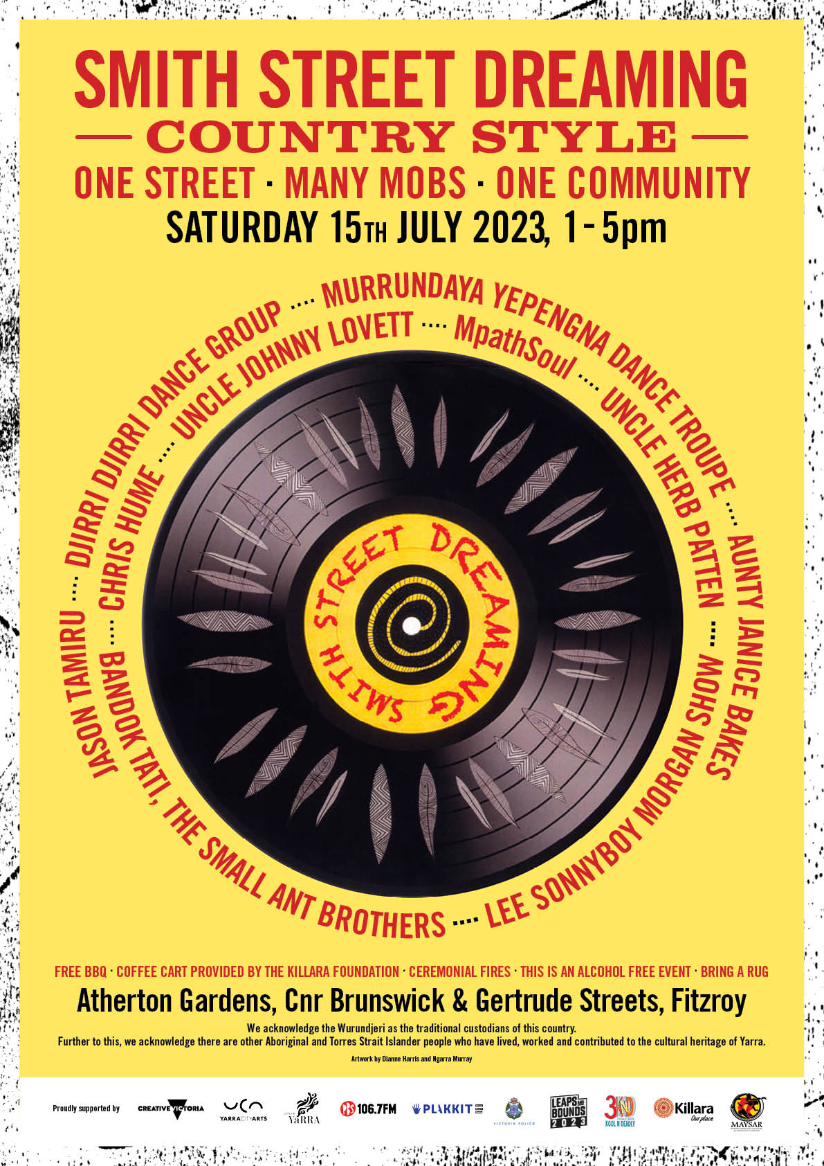 Smith Street Dreaming - Country Style - Flyer