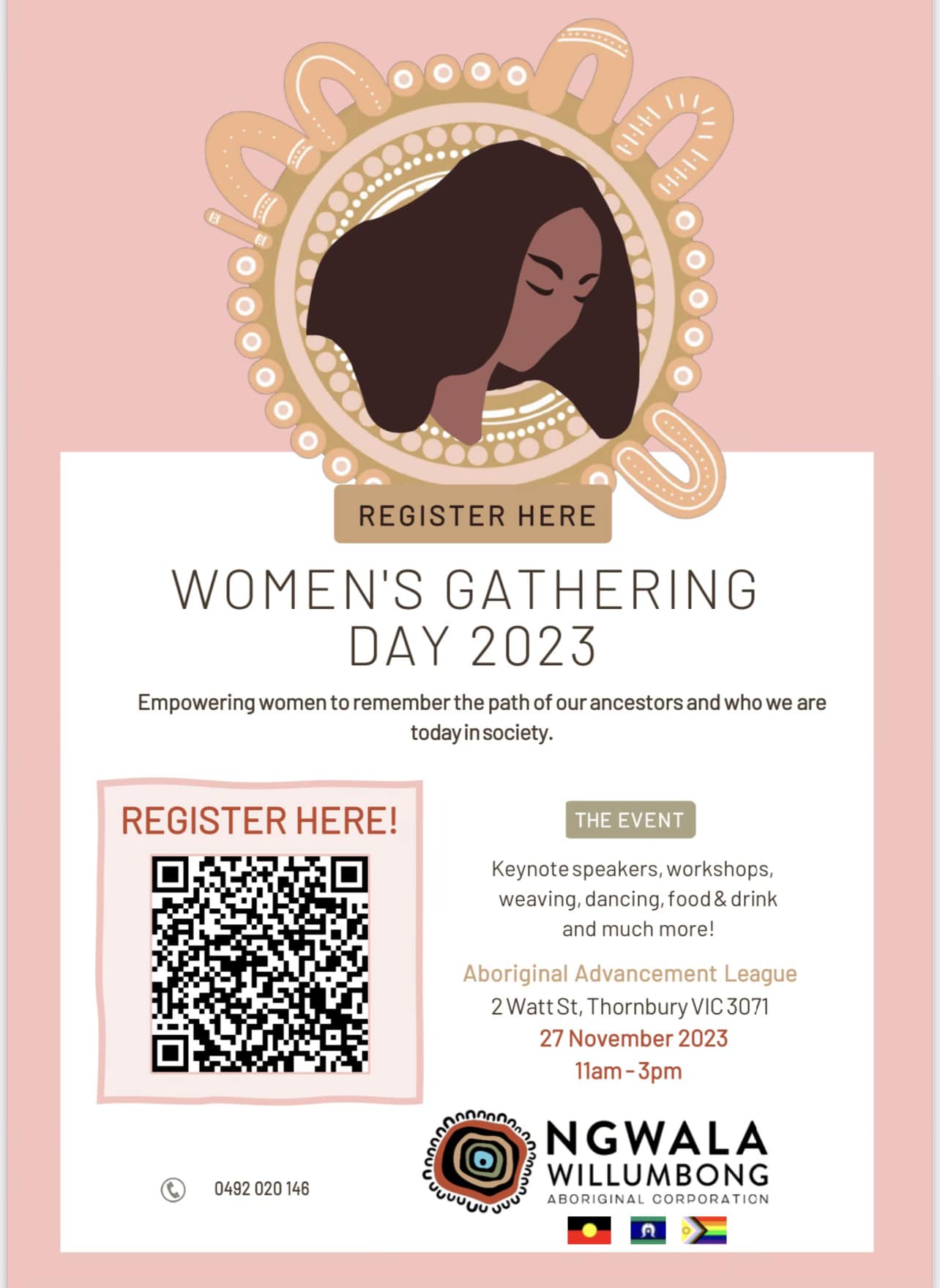 Womans Gathering Flyer @ AAL 27-11-23 - Flyer