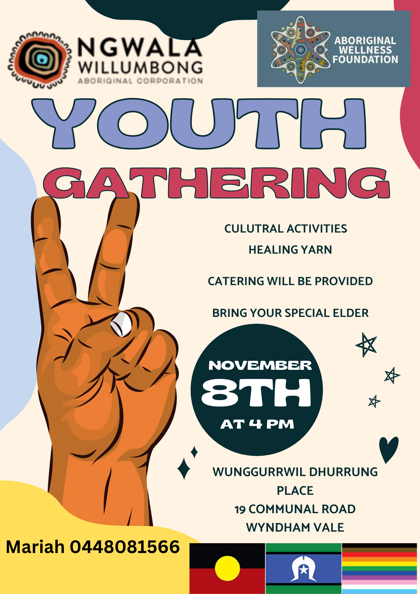 Youth Gathering @ Wunggurrwil Dhurrung Centre | Deadly Western Connections